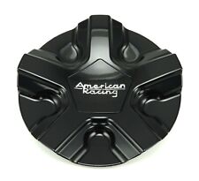 New American Racing Gloss Black 456 Lug Wheel Center Cap Ar921 Trigger Rim