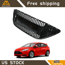 Fit For 2013-2014 Ford Focus Front Bumper Center Grille Grill Honeycomb Black