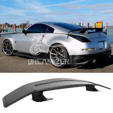 47 For Nissan 350z 370z Gt-r Carbon Car Rear Boot Trunk Gt Racing Spoiler Wing