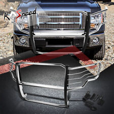 Chrome Front Bumper Push Bar Brush Grille Guard For 09-14 Ford F-150 F150 Truck