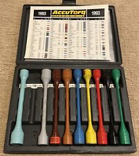 Accutorq Tools 12 Drive 10pc Socket Set Metric Sae 9 Pieces See Descr