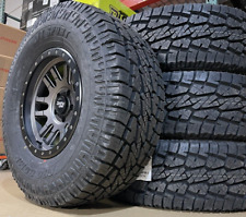 4 17x9 Dirty Life Canyon Pro Gray Wheels 35 At Tires 5x5 Jeep Wrangler Jk Jl