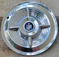 1x Vintage Oem 1956 Mercury Montclair 15 Spinner Flipper Hubcap Wheel Cover 01