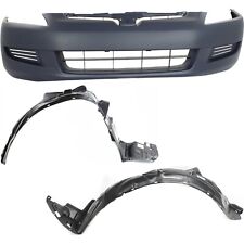 Bumper Cover Kit For 2004-2005 Honda Accord Front 5-speed Coupe