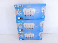 Cree 12 Bulb 3 Set 4 Sa19-08127mdfd-12de26-1-14 Led A19 Soft White 60w 2700k New