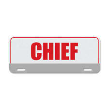 3m Scotchlite Reflective Chief License Plate Topper