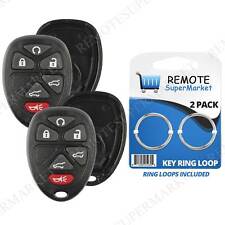 2 Replacement For Chevy Tahoe Traverse Gmc Yukon Remote Key Fob Shell Case