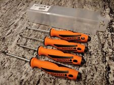 Matco Tools 4pc Precision Screwdriver Set - Orange