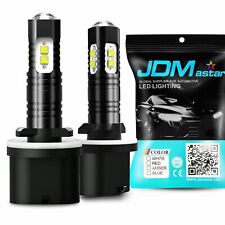 Jdm Astar 2x 899 893 High Power 50w 6000k Super White Led Fog Driving Light Bulb