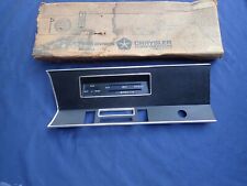 1968 Plymouth Valiant Radio And Heater Control Bezel Nos 2864736 Dash