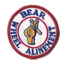 Bear Wheel Alinement Vintage Patch