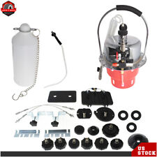 Brake Clutch Bleeder Valve System Kit Portable Pneumatic Air Pressure Kit