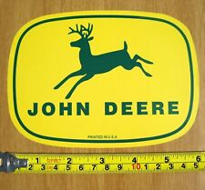 2 John Deere Classic 4 Leg Deer 5.75x4.5 Vinyl Decal Sticker Farm Tractor Tool