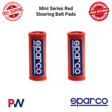 Sparco Mini Series Steering Belt Pads Red Set Of 2 01099rs