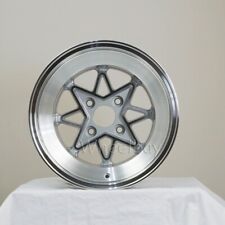 4 Rota Wheel Hachiju 15x8 4x100 Offset 05 Full Polish Silver Last Set