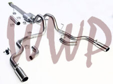 Stainless Steel Dual Catback Exhaust System Kit 15-20 Ford F150 2.7l3.5l5.0l