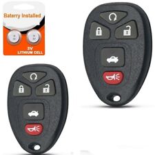 2 For 2006 2007 2008 2009 2010 2011 12 Chevy Impala Buick Lucerne Remote Key Fob