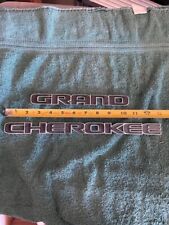 17 18 19 20 Jeep Grand Cherokee Door Black And Chrome Emblem Logo Badge Oem