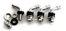 60 Degree Angle Metalchrome Tire Valve Stems High Pressure Bolt In 4 Pieces 511