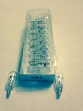 Lionel 161 Bulb 14 Volt Wedge Base Bulb 10 Professionally Packaged In Tray