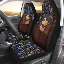 Mickey Mouse Magic Love 51 Years Anniversary Car Seat Covers