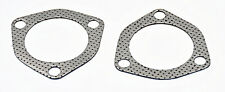 2 Pack 2.5 Catback Exhaust Header Down Pipe Manifold Collector Gasket 3 Bolt