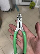 Snap-on Tools Usa New Green Soft Grip 7 Wire Stripper Cutter Crimper Pwcs7acf
