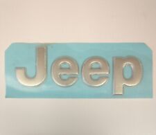1997-2004 Jeep Grand Cherokee Jeep Logo Nameplate Decal Emblem Chrome Mopar Oem