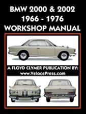 Floyd Clymers Bmw 2000 2002 1966-1976 Workshop Manual