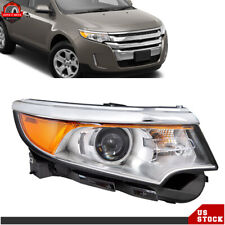 For Ford Edge 2013 2014 Clear Headlight Right Side Halogen Headlamp Assembly