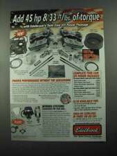 2004 Edelbrock Twin Cam Efi Power Package Kits Ad
