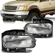 For 1999-2003 Ford F-150 Bumper Fog Light Clear Lens Driving Lamps Wbulbs Lhrh