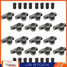 Fits Chevy Bbc 454 1.7 Ratio 716 Stainless Steel Roller Rocker Arm Set