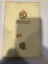 The Mg Series Mga 1600 Drivers Handbook