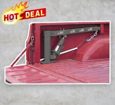 12 Ton Capacity Pickup Truck Bed Crane Lifts Folds Away Locks In 4 Positions