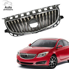 Front Upper Grille Assembly For 2015-16 2017 Buick Regal Chorme Black Trim Grill