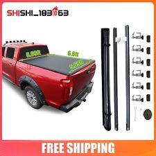 6.6ft Roll Up Truck Bed Tonneau Cover For 1988-2007 Chevy Silverado Gmc Sierra