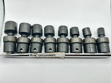 Sk Tools 8pc Metric Impact Swivel Wobble Socket Set New Old Stock Made In Usa