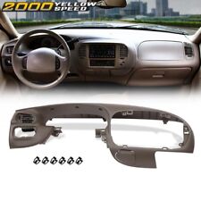 Fit For 1997-2003 Ford F150 Expedition Dash Pad Bezel Replacement Brown New