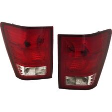 Set Of 2 Tail Light For 2007-2010 Jeep Grand Cherokee Limited Lh Rh