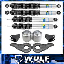 Wulf 3 Front 3 Rear Lift Kit W Bilstein Shocks For 03-10 Hummer H2 4x4