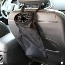 2pcs Portable Car Trash Can Garbage Bag Organizer Bins Back Seat Waterproof Usa