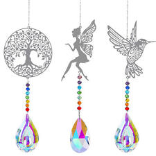 Crystal Car Hanging Ornament Animal Sun Catcher Glass Rear View Mirror Ornament