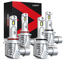 Lasfit Led Headlight Bulbs Conversion Kit 9005 9006 High Low Beam Bright White