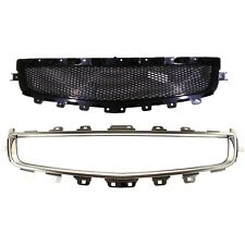 Grille Assembly Kit For 2008-2012 Chevrolet Malibu Paintable Shell And Insert