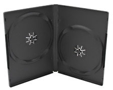 New Standard Premium Black Dvd Replacement Movie Shell Storage Cases 1-12 Discs