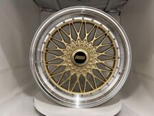4 135 20 Inch Gold Staggered Rims Fits Mercedes Cl-class 2007