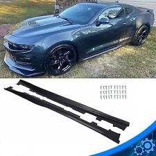 For 2016-22 Chevy Camaro Rs Ss 6th Side Skirts Extension Rocker Panels Zl1 Style