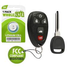 Replacement For 2006 2007 2008 2009 2010 2011 Buick Lucerne Key Fob Remote