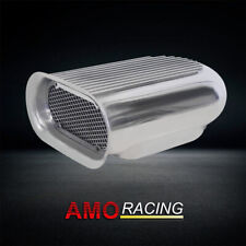 Full Finned Air Cleaner Hilborn Air Scoop Kit Single 4 Bbl Carb Polished Alum
